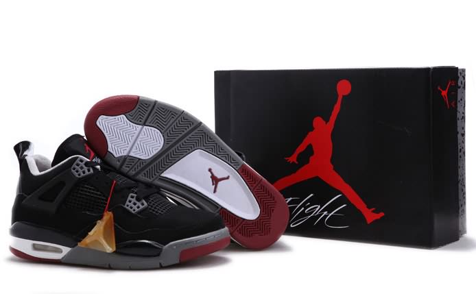 Fashion Air Jordan 4 (IV) Retro Bred